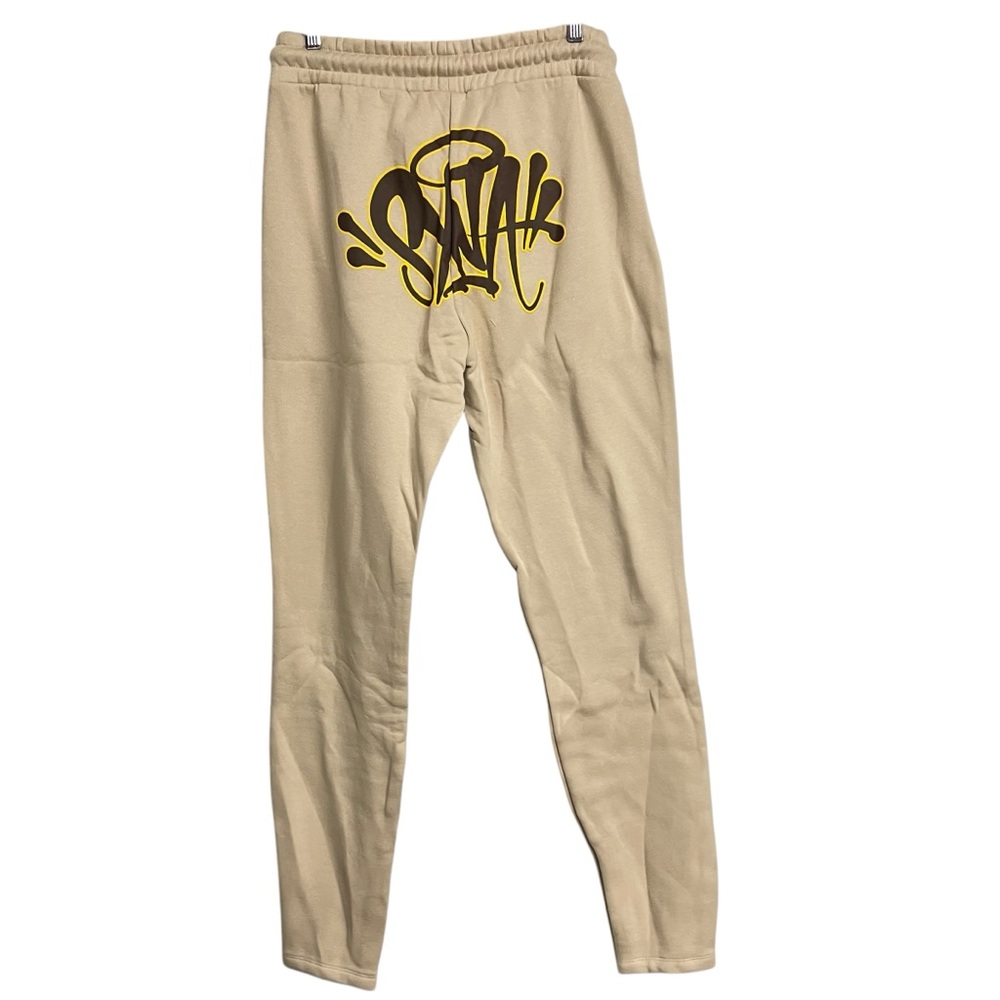 New Mens Syna World‎ Beige Jogger Pants Tracksuit